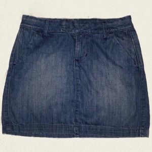 Denim Mini Skirt